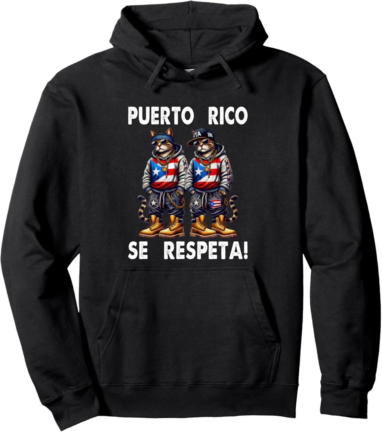 Толстовка с капюшоном Puerto Rico Se Respeta Twin Cats PR Flag Gatos Boricua Puerto Rico Se Respeta Collection, More Here, черный
Толстовка с капюшоном Puerto Rico Se Respeta Twin Cats PR Flag Gatos Boricua Puerto Rico Se Respeta Collection, More Here, черный