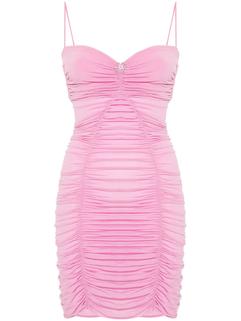 Платье мини Elena со сборками Maccapani, розовый
Платье мини Elena со сборками Maccapani, розовый