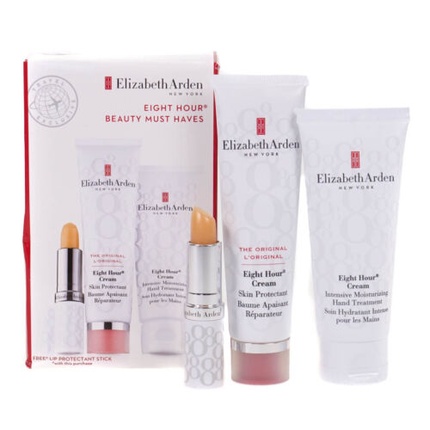 Крем для рук Eight Hour Hand Cream, бальзам для губ и средство для защиты кожи Elizabeth Arden
Крем для рук Eight Hour Hand Cream, бальзам для губ и средство для защиты кожи Elizabeth Arden