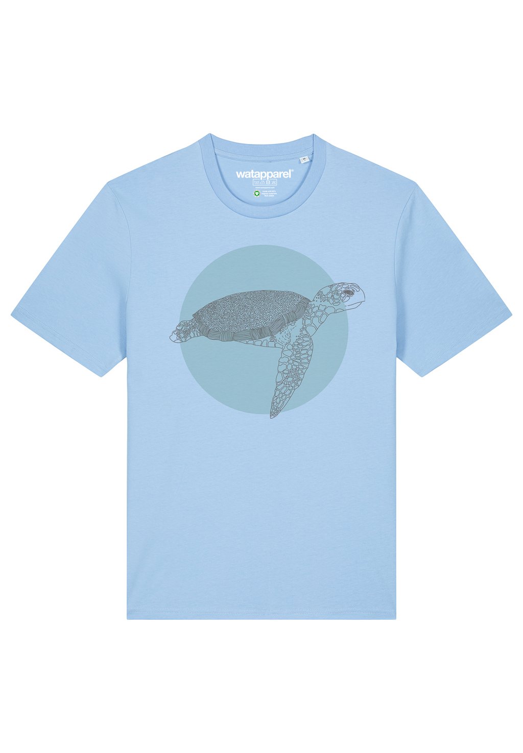 Футболка с принтом MEERESSCHILDKRÖTE watapparel, светло-голубой
Футболка с принтом MEERESSCHILDKRÖTE watapparel, светло-голубой