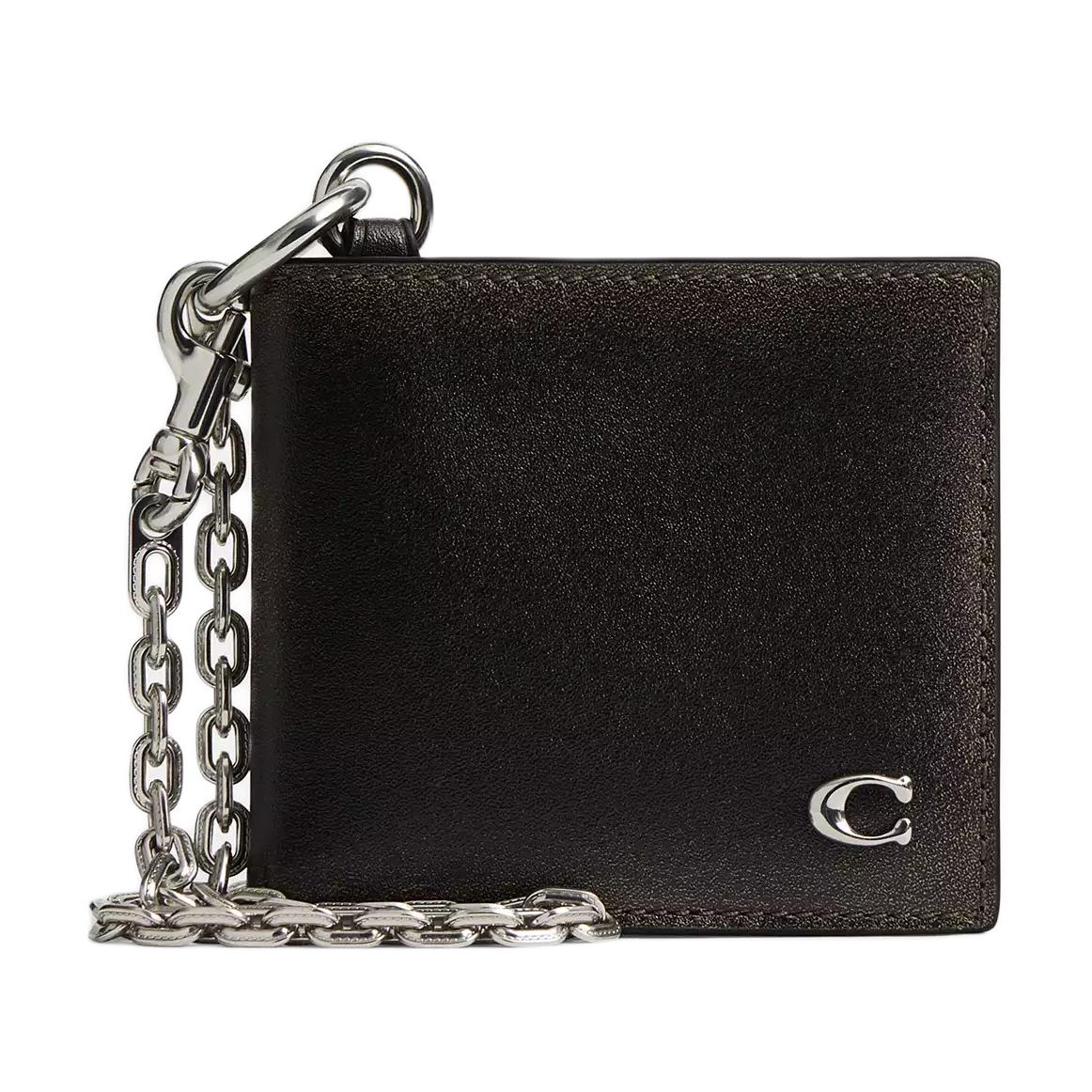 COACH Кожаный кошелек мужской черный
COACH Кожаный кошелек мужской черный