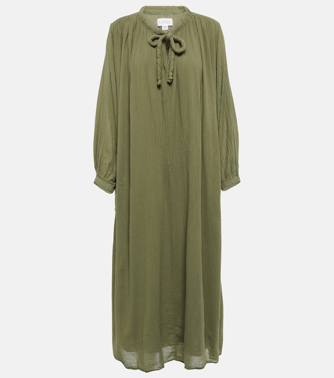 Платье миди Frankie из хлопковой вуали Velvet, Branch
Платье миди Frankie из хлопковой вуали Velvet, Branch