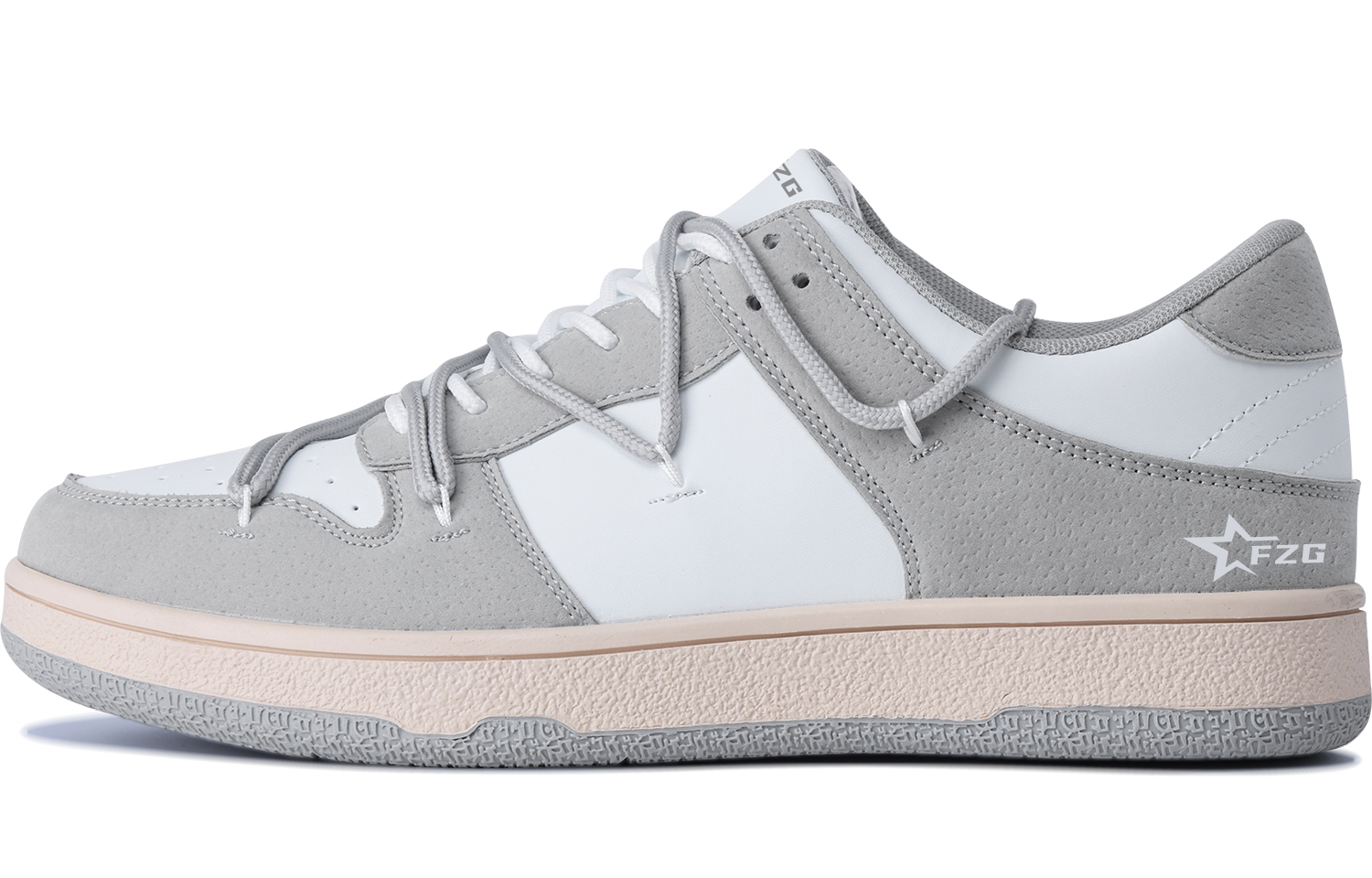 FZG Скользоустойчивые амортизирующие низкие скейтерские кроссовки мужские бело-серые, цвет White Gray
FZG Скользоустойчивые амортизирующие низкие скейтерские кроссовки мужские бело-серые, цвет White Gray