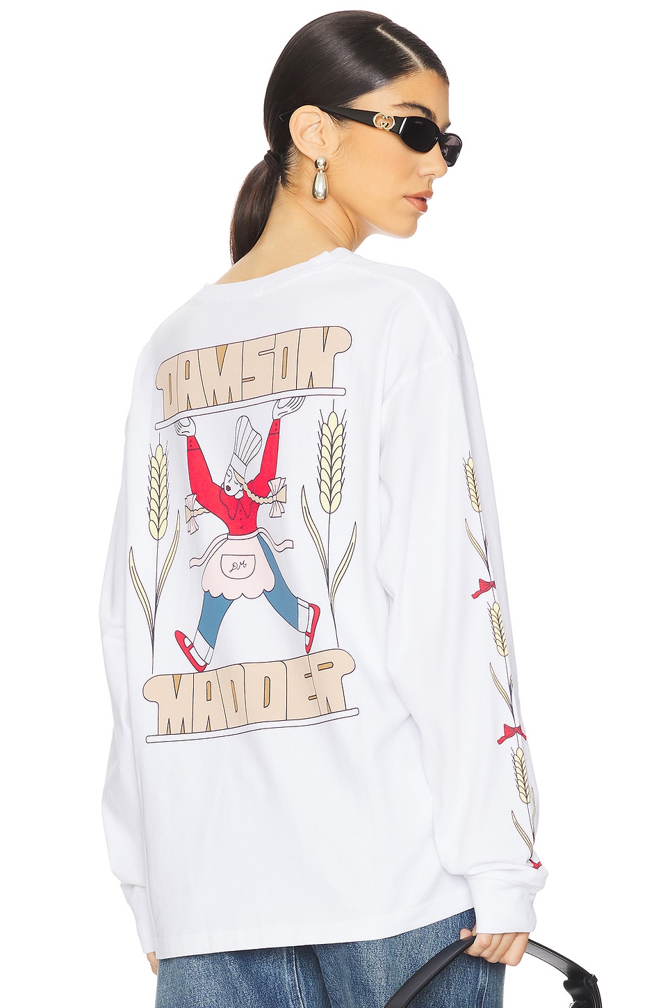 Длинный рукав "Свежий хлеб" Damson Madder, white
Длинный рукав "Свежий хлеб" Damson Madder, white