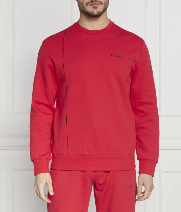 Толстовка Armani Exchange с круглым вырезом, красный
Толстовка Armani Exchange с круглым вырезом, красный