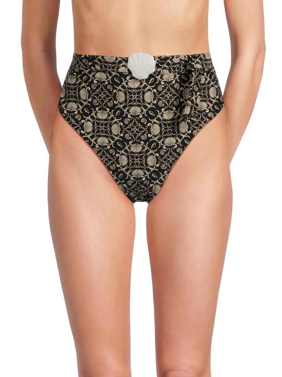 Плавки-бикини Emily Shell WeWoreWhat, цвет Black Sand
Плавки-бикини Emily Shell WeWoreWhat, цвет Black Sand