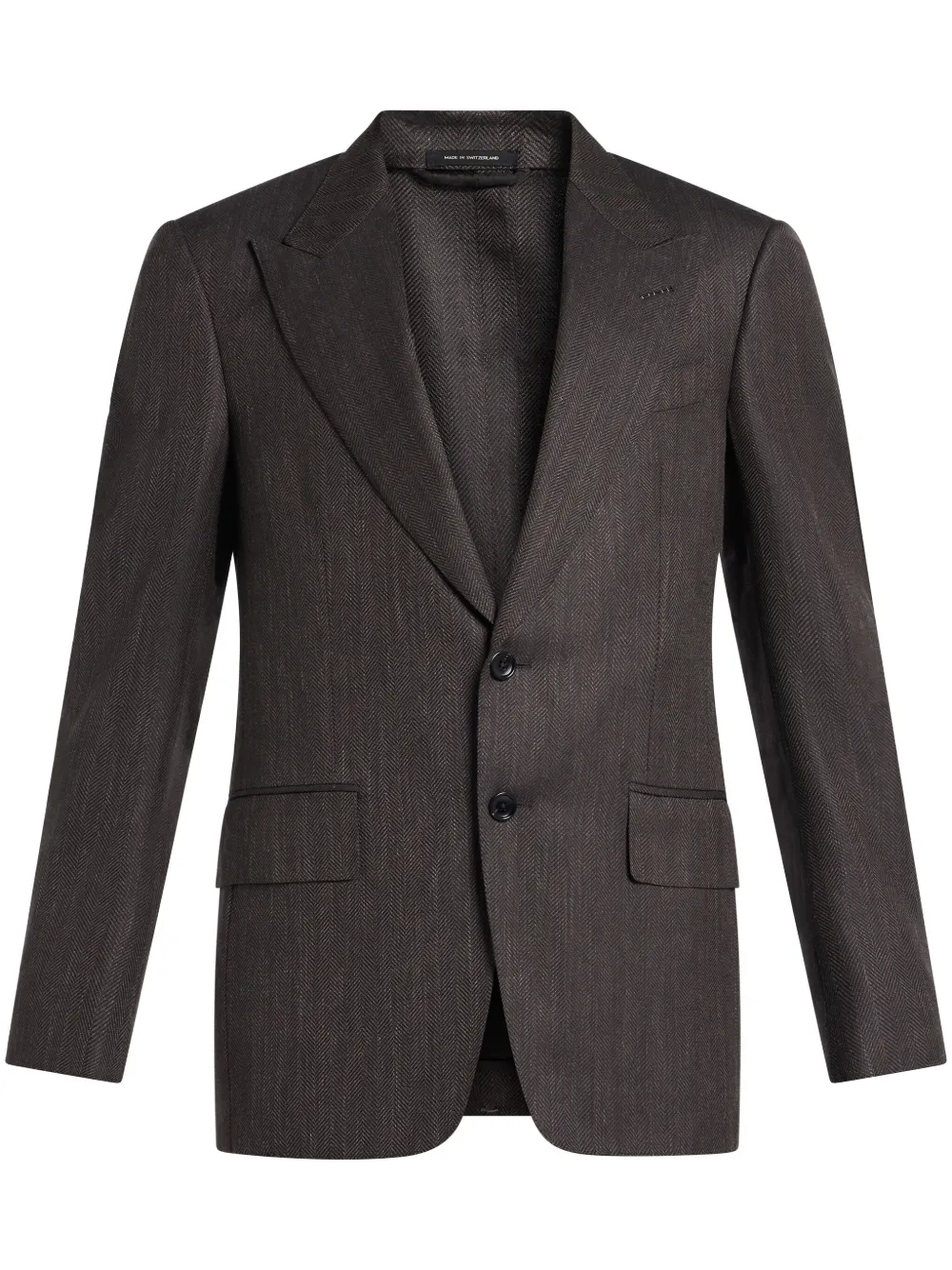 Однобортный пиджак TOM FORD, коричневый
Однобортный пиджак TOM FORD, коричневый