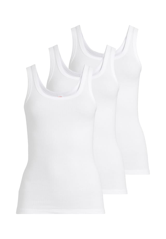 Майка/Топ 3 шт. в мелкий рубчик -Con-Ta-, белый
Майка/Топ 3 шт. в мелкий рубчик -Con-Ta-, белый