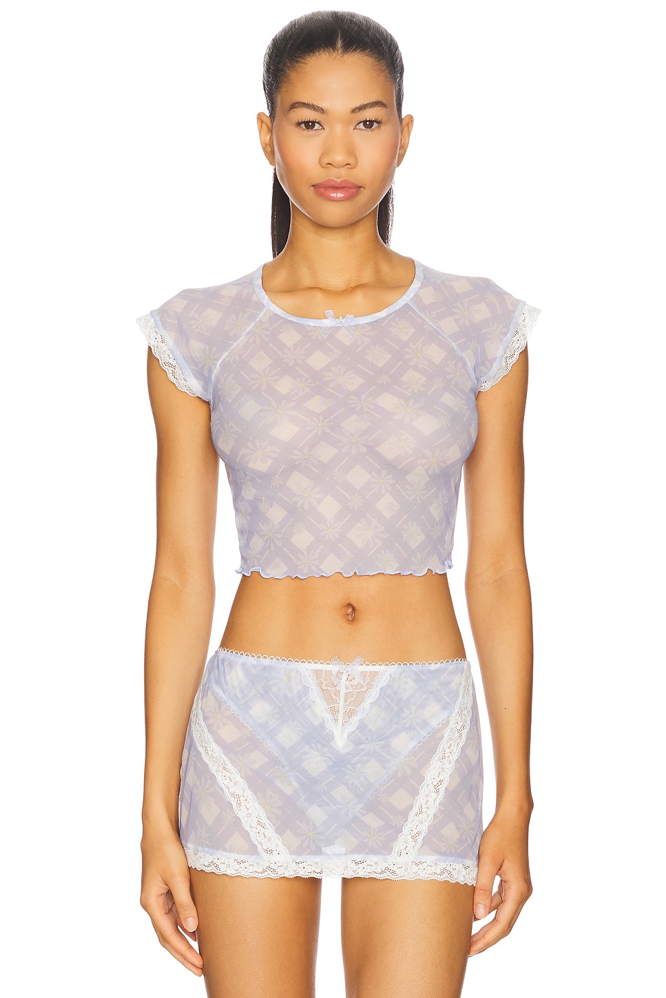 Dee dee детская футболка For Love & Lemons, blue 
Dee dee детская футболка For Love & Lemons, blue