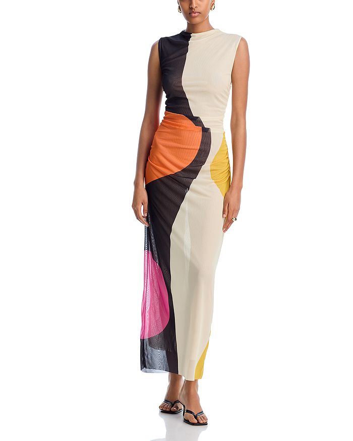 Платье с графическим принтом Leon Cala de la Cruz, мультиколор
Платье с графическим принтом Leon Cala de la Cruz, мультиколор