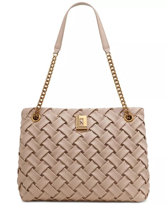 Кожаная сумка-тоут Lafayette Karl Lagerfeld Paris, черный
Кожаная сумка-тоут Lafayette Karl Lagerfeld Paris, черный