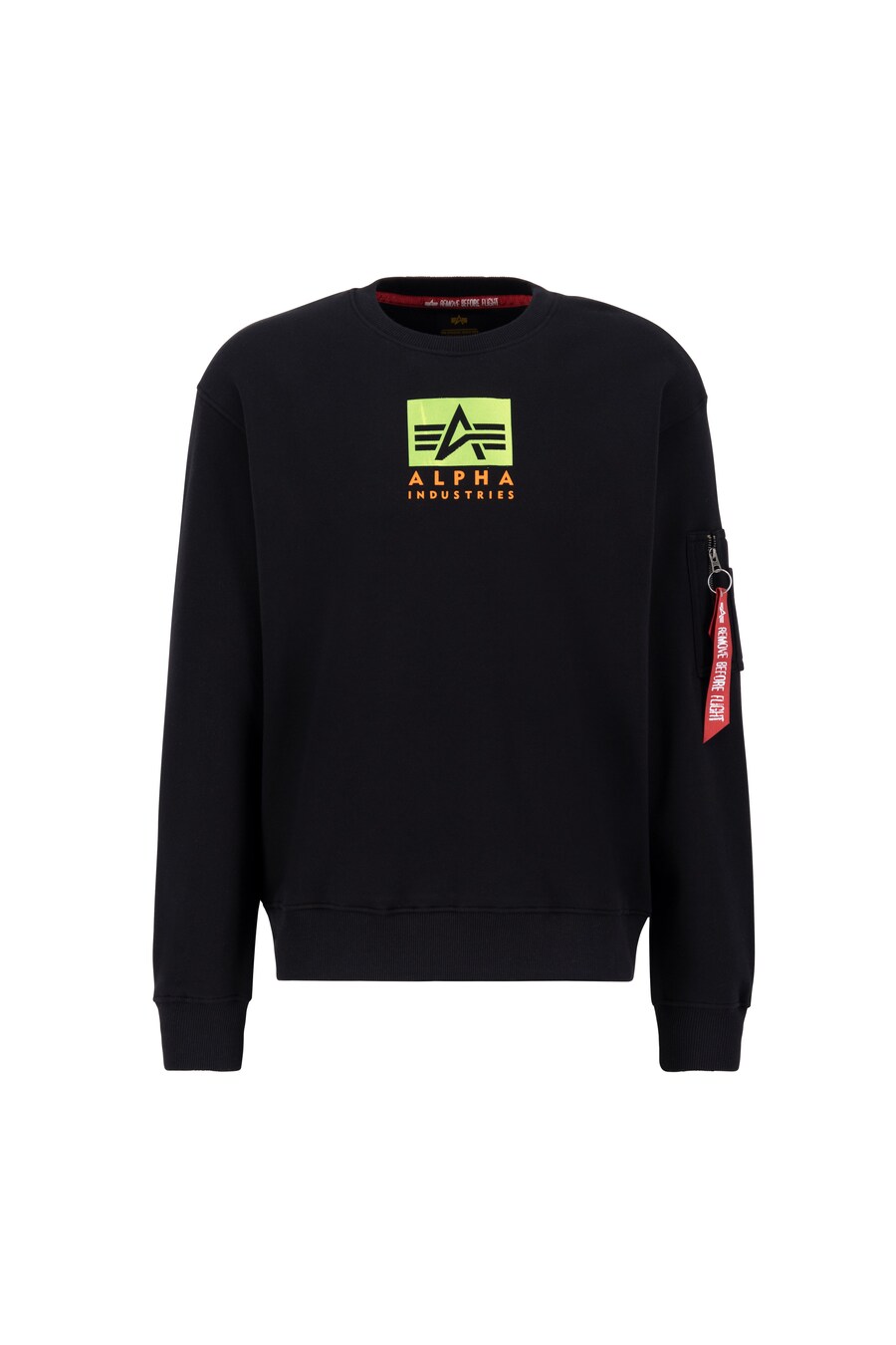Свитер ALPHA INDUSTRIES Sweatshirt, черный
Свитер ALPHA INDUSTRIES Sweatshirt, черный