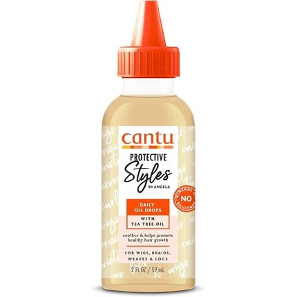 Ежедневные масляные капли Cantu Protective Styles 59 мл
Ежедневные масляные капли Cantu Protective Styles 59 мл