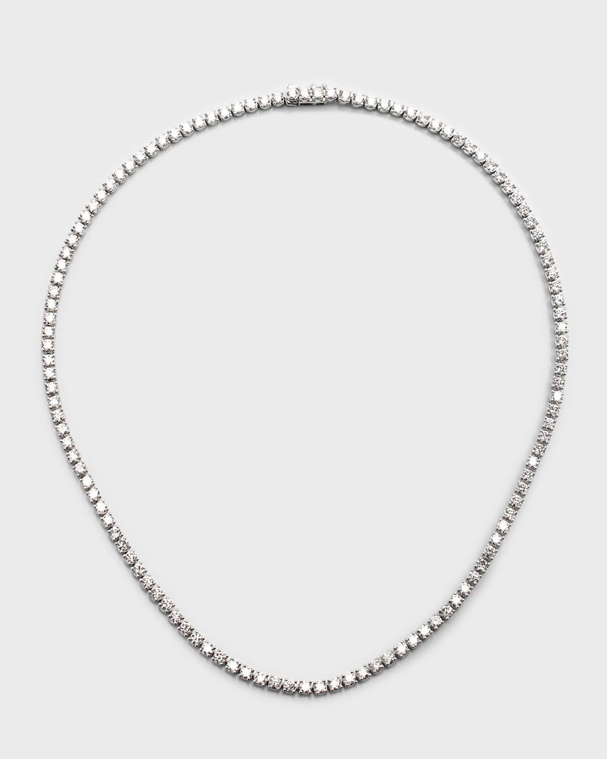 Ожерелье круглой формы из белого золота 18 карат с выращенными в лаборатории бриллиантами, длина 16 дюймов, вес 10 карат Neiman Marcus
Ожерелье круглой формы из белого золота 18 карат с выращенными в лаборатории бриллиантами, длина 16 дюймов, вес 10 карат Neiman Marcus