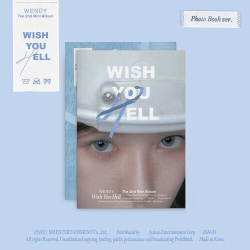 CD диск Wendy: WENDY The 2nd Mini Album 'Wish You Hell' (Photo Book Ver.)
CD диск Wendy: WENDY The 2nd Mini Album 'Wish You Hell' (Photo Book Ver.)