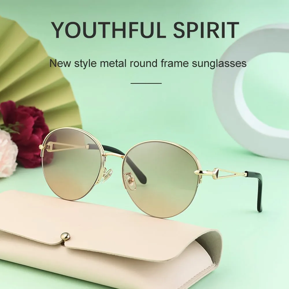 Полуободковые круглые солнцезащитные очки для женщин, роскошные металлические солнцезащитные очки в полуоправе, овальные солнцезащитные очки, SUN4759 Generic, 7
Полуободковые круглые солнцезащитные очки для женщин, роскошные металлические солнцезащитные очки в полуоправе, овальные солнцезащитные очки, SUN4759 Generic, 7