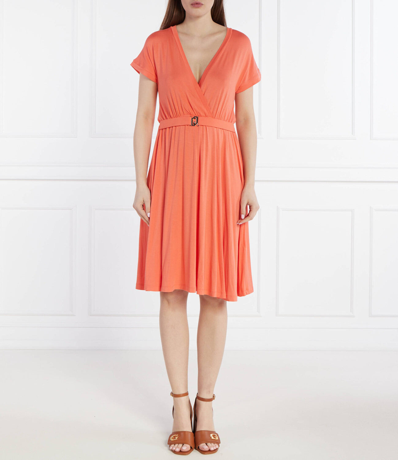 Платье Liu Jo Beachwear, коралловый
Платье Liu Jo Beachwear, коралловый