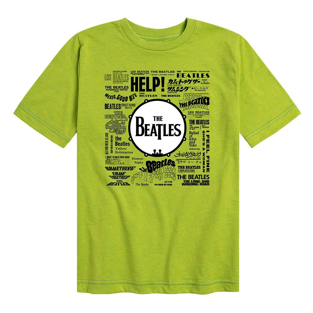 Футболка с надписью The Beatles Singles для мальчиков 8–20 лет Licensed Character, зеленый
Футболка с надписью The Beatles Singles для мальчиков 8–20 лет Licensed Character, зеленый