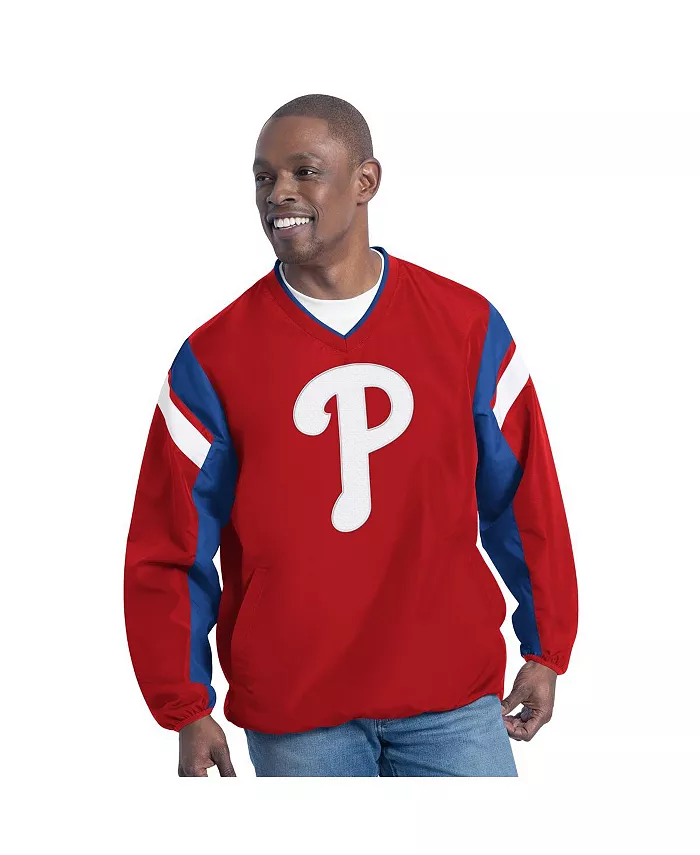 Мужская красная толстовка Philadelphia Phillies Double Coverage с V-образным вырезом G-III Sports by Carl Banks
Мужская красная толстовка Philadelphia Phillies Double Coverage с V-образным вырезом G-III Sports by Carl Banks