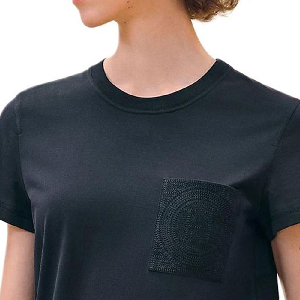 Футболка женская черная синяя HERMES
Футболка женская черная синяя HERMES