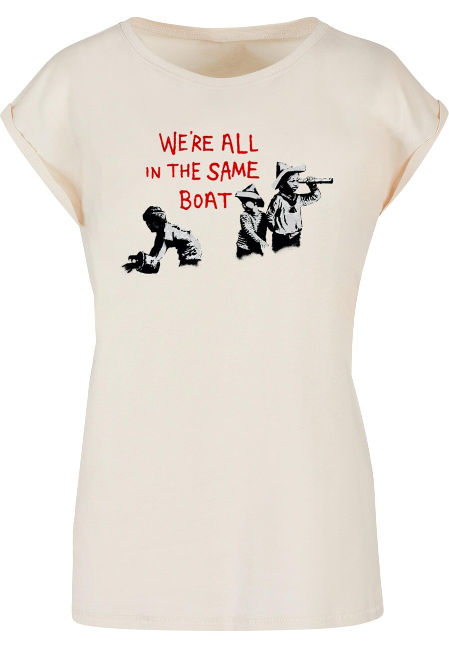 Рубашка Merchcode Brandalised - In The Same Boat, кремовый
Рубашка Merchcode Brandalised - In The Same Boat, кремовый