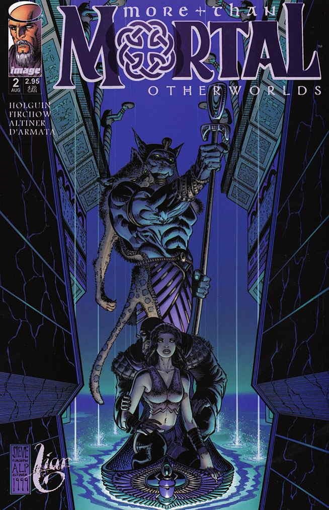 More Than Mortal: Otherworlds #3 (Variant Cover) October 1999 (Image Comics)
More Than Mortal: Otherworlds #3 (Variant Cover) October 1999 (Image Comics)