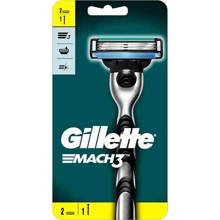 Мужская бритва Gillette Mach3 с улучшенными увлажняющими полосками
Мужская бритва Gillette Mach3 с улучшенными увлажняющими полосками
