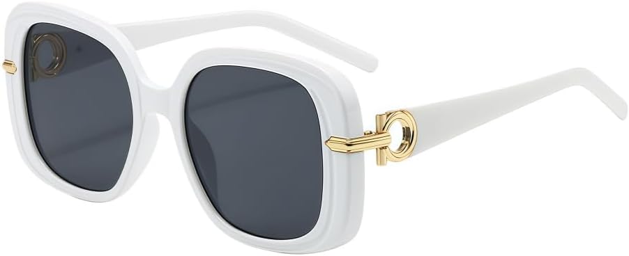 Крупные квадратные солнцезащитные очки для женщин и мужчин, ретро-винтажные очки с полой оправой, стильные солнцезащитные очки с защитой от УФ-излучения UV400 MAZNVISO, White
Крупные квадратные солнцезащитные очки для женщин и мужчин, ретро-винтажные очки с полой оправой, стильные солнцезащитные очки с защитой от УФ-излучения UV400 MAZNVISO, White