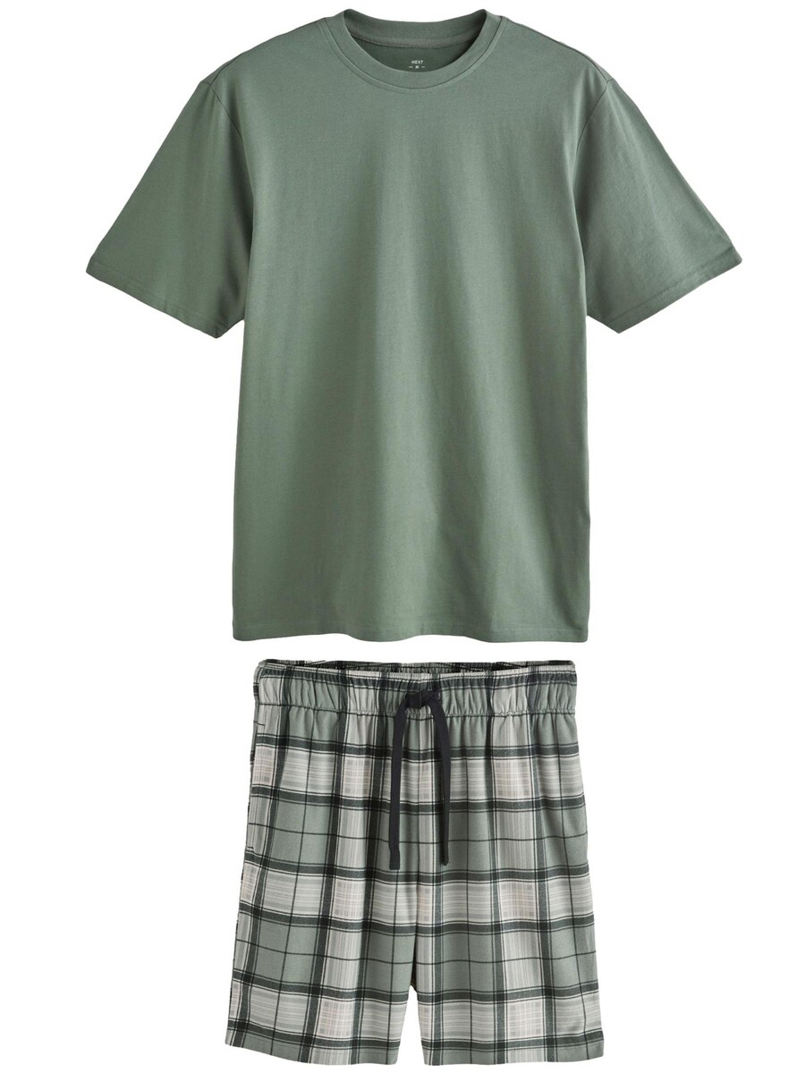 Короткая пижама Next, зеленый 
Короткая пижама Next, зеленый