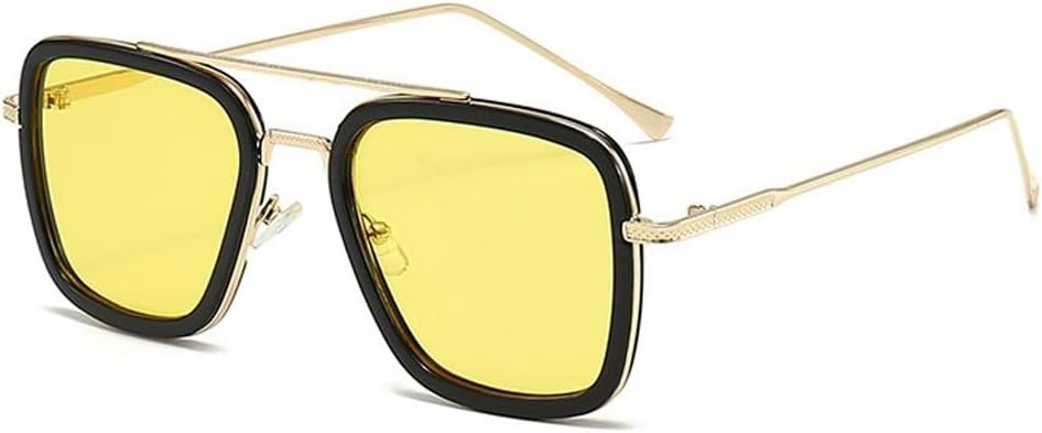 Винтажные солнцезащитные очки-авиаторы квадратной формы для мужчин и женщин, металлические прямоугольные, винтажные, прозрачные, модные солнцезащитные очки Kelukes, 4-gold Frame
Винтажные солнцезащитные очки-авиаторы квадратной формы для мужчин и женщин, металлические прямоугольные, винтажные, прозрачные, модные солнцезащитные очки Kelukes, 4-gold Frame