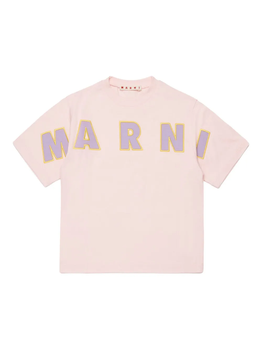 Футболка с логотипом Marni Kids, розовый
Футболка с логотипом Marni Kids, розовый