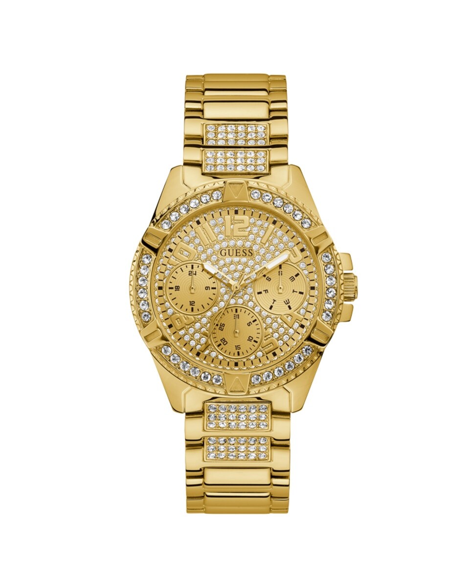 Женские часы Lady Frontier W1156L2 со стальным и золотым ремешком Guess, золотой
Женские часы Lady Frontier W1156L2 со стальным и золотым ремешком Guess, золотой