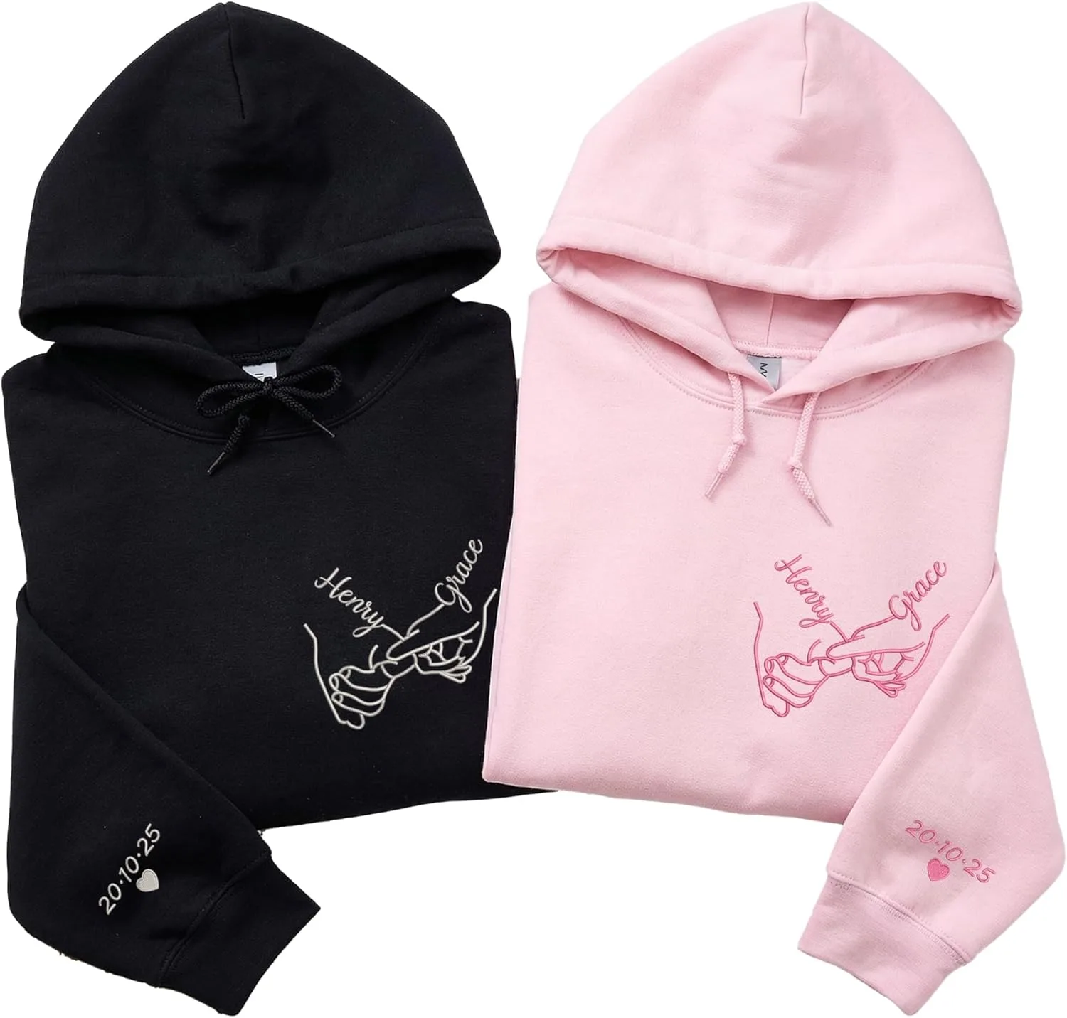 Капюшон с вышивкой Custom Pinky Promise — парный худи на День святого Валентина COUPLEHOODIES
Капюшон с вышивкой Custom Pinky Promise — парный худи на День святого Валентина COUPLEHOODIES