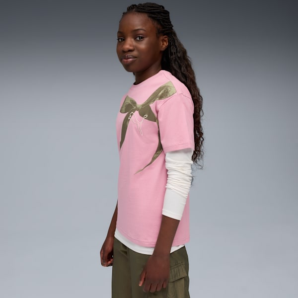 Футболка свободного кроя для больших детей Bowtique Puma, розовый
Футболка свободного кроя для больших детей Bowtique Puma, розовый