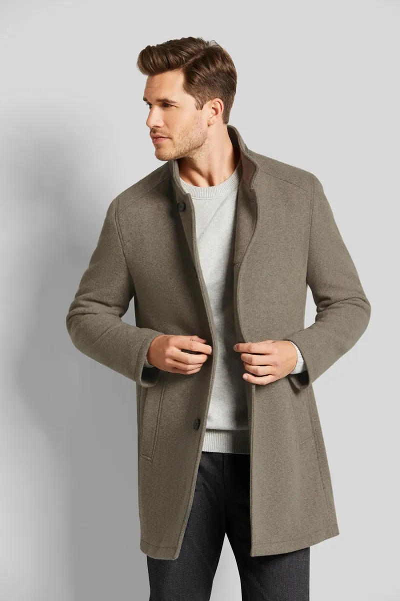 Шерстяное пальто bugatti классического дизайна, коричневый
Шерстяное пальто bugatti классического дизайна, коричневый