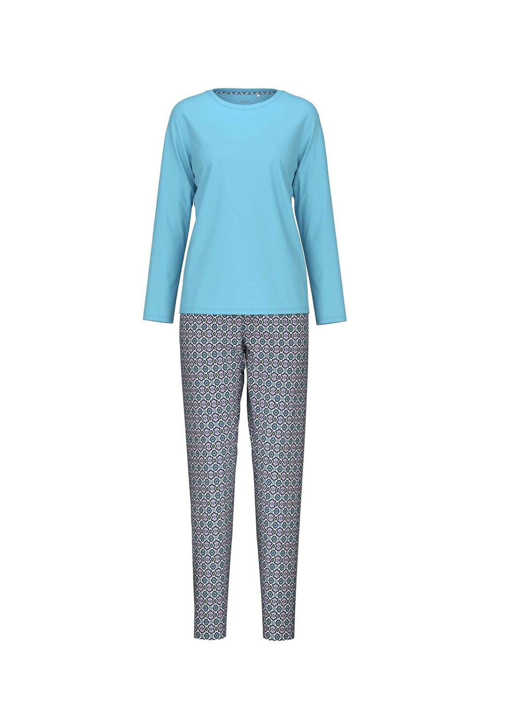 Женская пижама, длинная CALIDA, цвет Blue Topaz 
Женская пижама, длинная CALIDA, цвет Blue Topaz