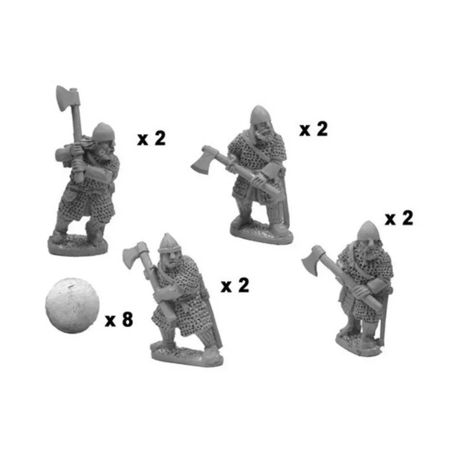 Варяжские топорщики в полном вооружении, Historical Miniatures - Dark Ages - Byzantine (28mm) (Crusader Miniatures)
Варяжские топорщики в полном вооружении, Historical Miniatures - Dark Ages - Byzantine (28mm) (Crusader Miniatures)