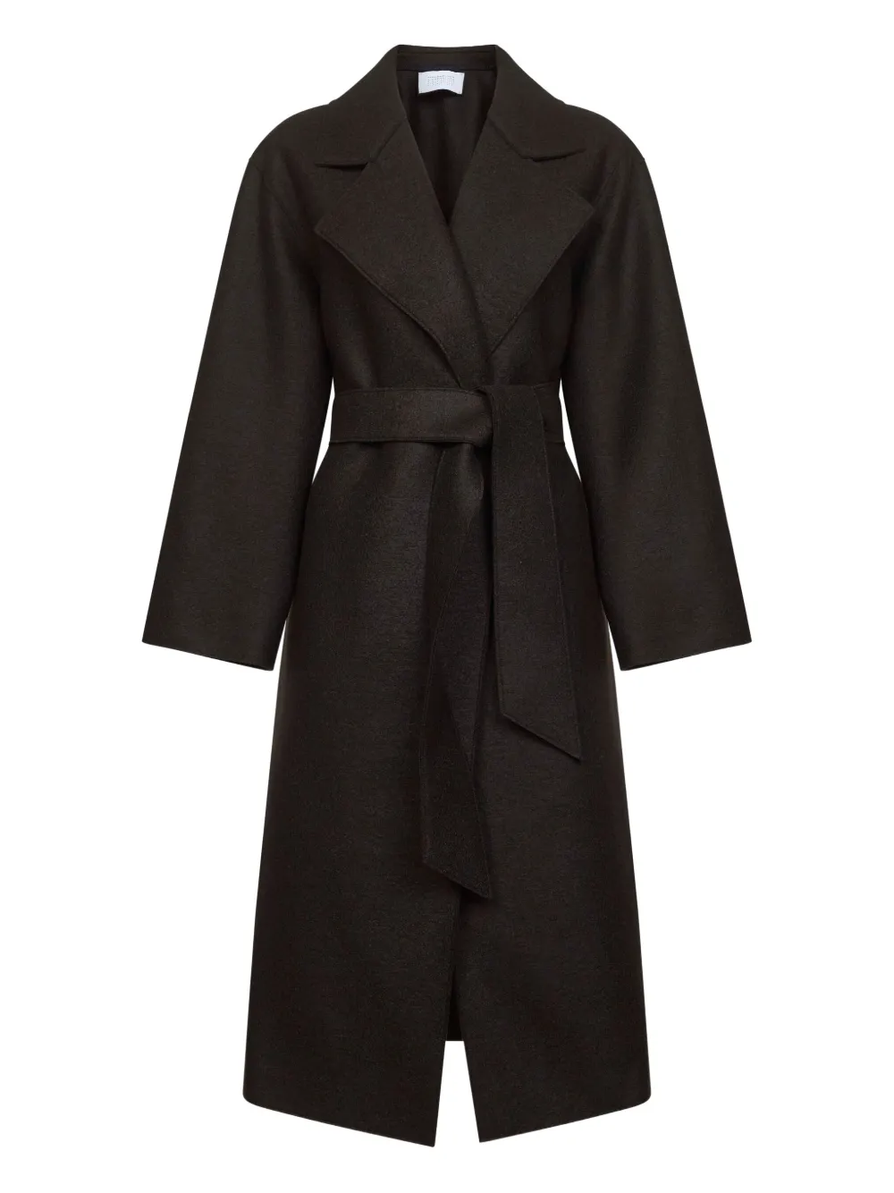 Пальто-халат с поясом Harris Wharf London, коричневый
Пальто-халат с поясом Harris Wharf London, коричневый