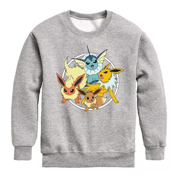 Флисовая толстовка с изображением покемонов для мальчиков 8-20 лет Licensed Character, серый
Флисовая толстовка с изображением покемонов для мальчиков 8-20 лет Licensed Character, серый
