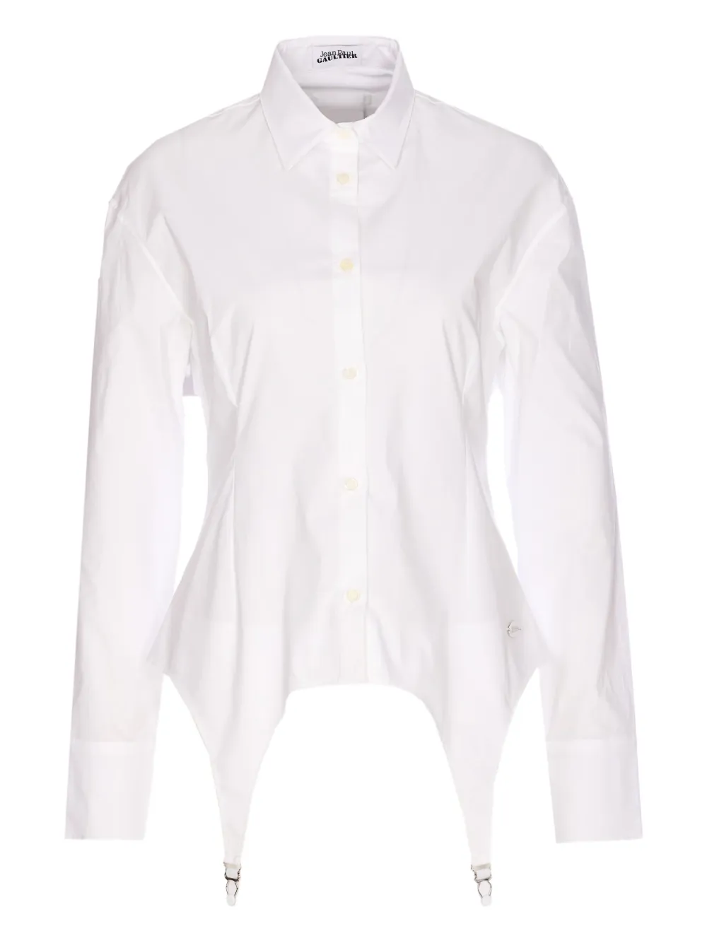 Рубашка Jaretekkes с застежкой на пуговицы и нашивкой-логотипом Jean Paul Gaultier, белый
Рубашка Jaretekkes с застежкой на пуговицы и нашивкой-логотипом Jean Paul Gaultier, белый
