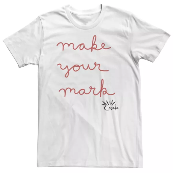 Футболка «Большая и высокая Круэлла, сделай свой след» Disney, белый
Футболка «Большая и высокая Круэлла, сделай свой след» Disney, белый