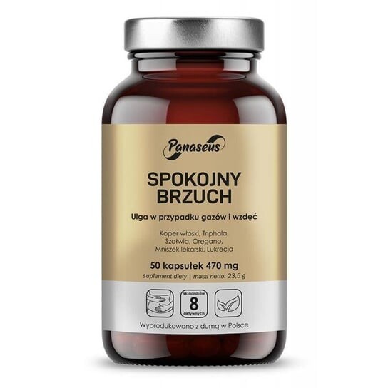 Спокойный живот (50 капсул) Panaseus
Спокойный живот (50 капсул) Panaseus
