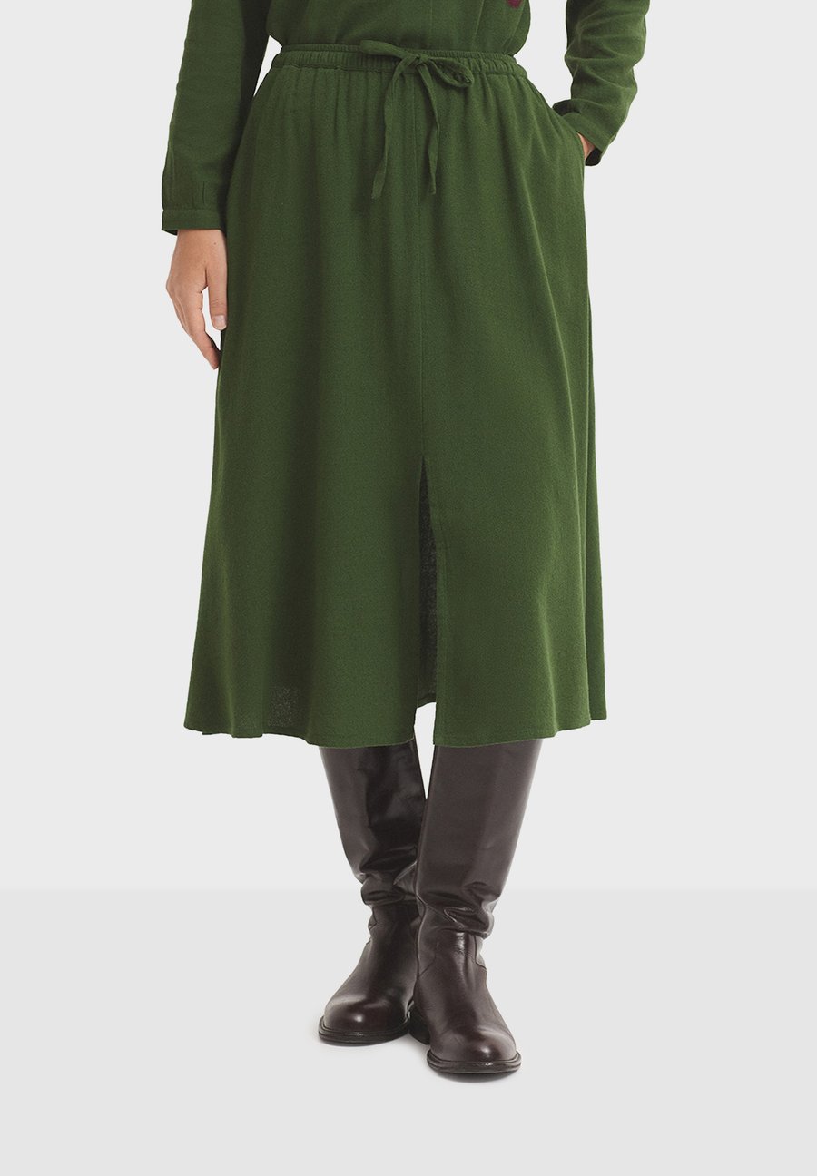 Юбка Nice Things A-line skirt, Dark Khaki/Dark Green
Юбка Nice Things A-line skirt, Dark Khaki/Dark Green