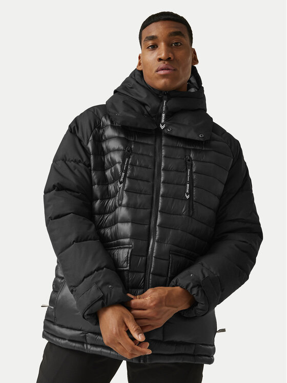 Пуховик свободного кроя Regatta, черный 
Пуховик свободного кроя Regatta, черный