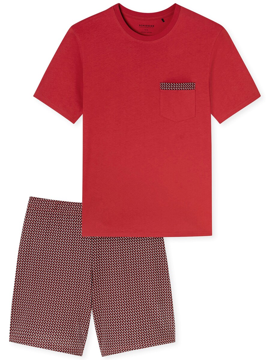 Короткая пижама SCHIESSER Comfort Nightwear, красный
Короткая пижама SCHIESSER Comfort Nightwear, красный