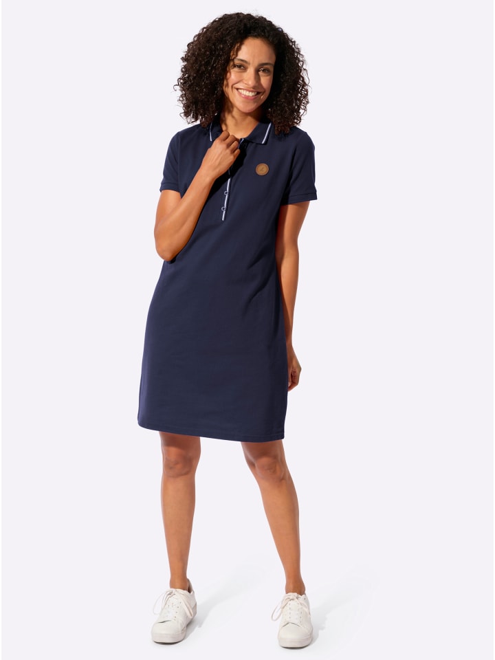 Платье-поло темно-синего цвета WITT WEIDEN
Платье-поло темно-синего цвета WITT WEIDEN