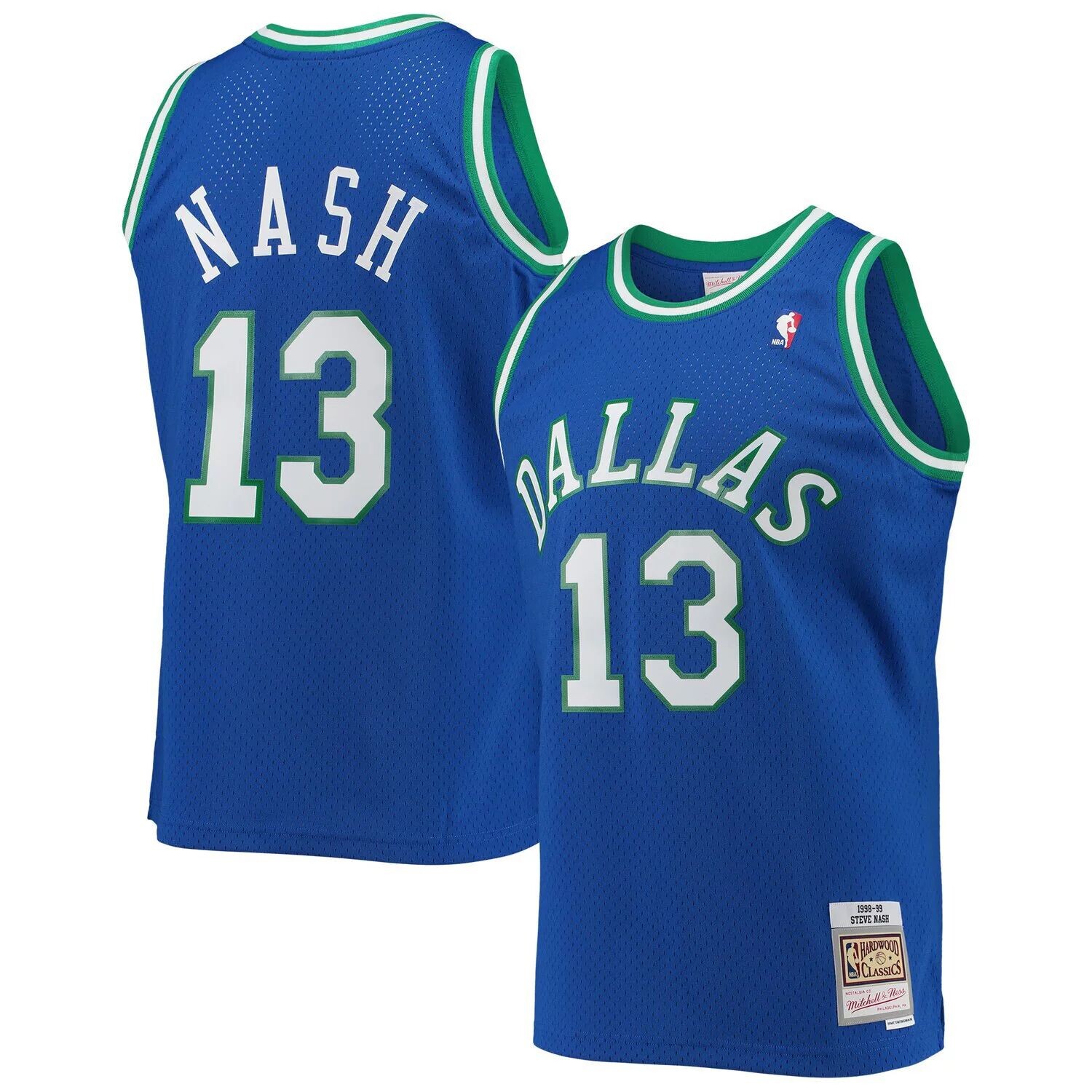 Мужская синяя майка Mitchell & Ness Steve Nash Dallas Mavericks Hardwood Classics Swingman, Синий, Мужская синяя майка Mitchell & Ness Steve Nash Dallas Mavericks Hardwood Classics Swingman 
Мужская синяя майка Mitchell & Ness Steve Nash Dallas Mavericks Hardwood Classics Swingman, Синий, Мужская синяя майка Mitchell & Ness Steve Nash Dallas Mavericks Hardwood Classics Swingman