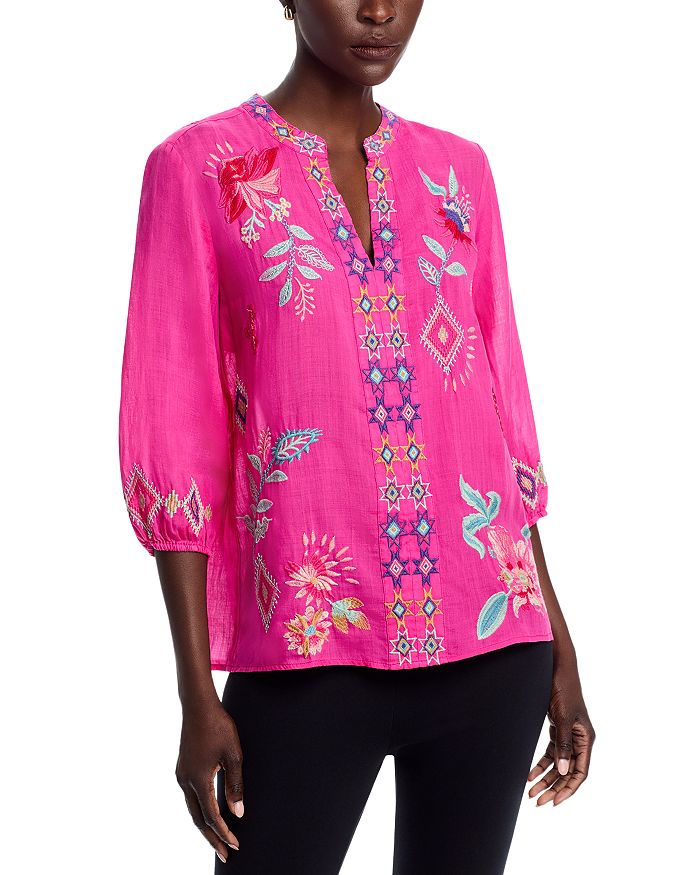 Блузка Paris Effortless Johnny Was, розовый
Блузка Paris Effortless Johnny Was, розовый