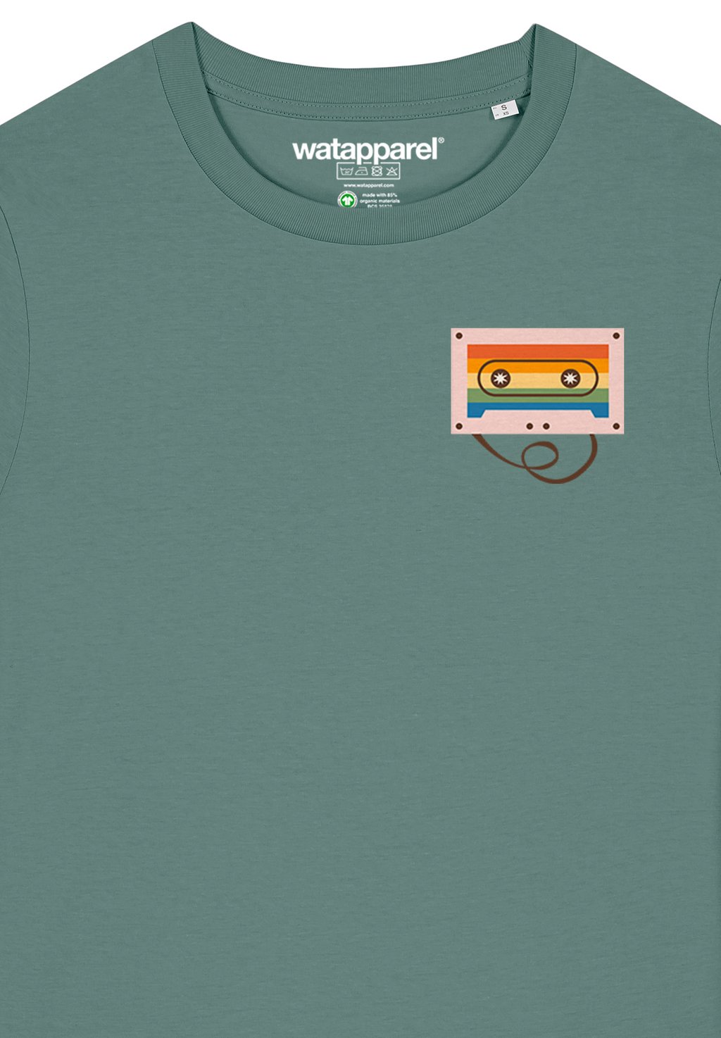Футболка с принтом RAINBOW CASSETTE watapparel, зеленый
Футболка с принтом RAINBOW CASSETTE watapparel, зеленый