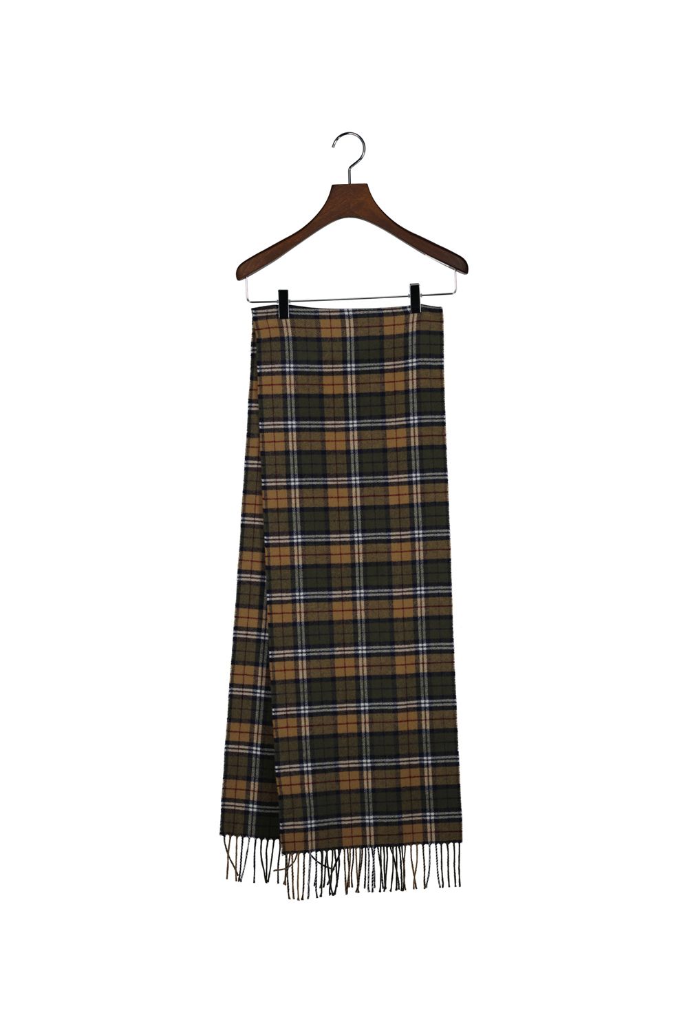 Шарф шерстяной Gant в клетку, темно-зеленый
Шарф шерстяной Gant в клетку, темно-зеленый